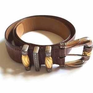 Brighton Leather Belt - M 47607